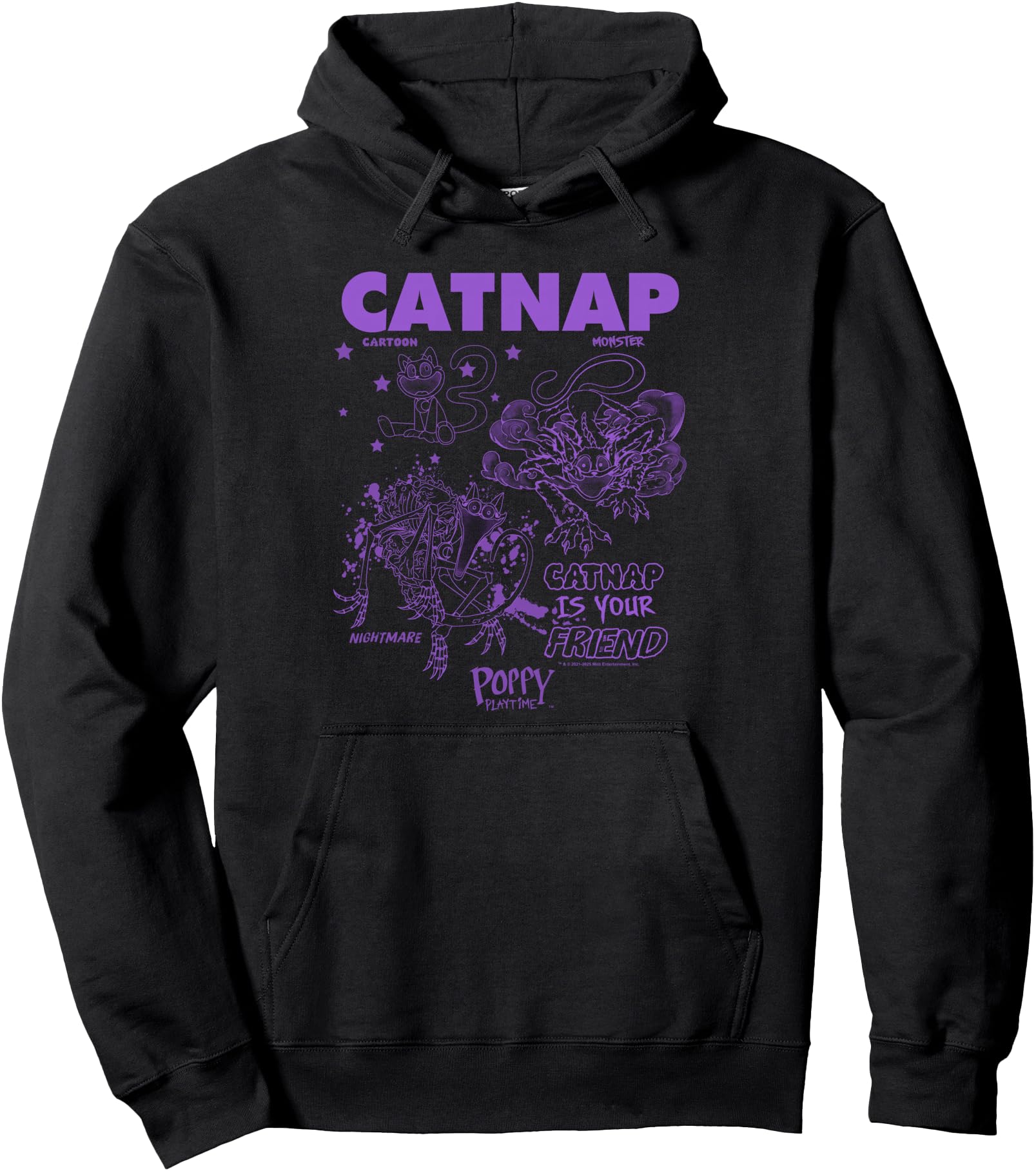 Exclusive Poppy Playtime Catnap Is Your Hoodie - Trendy Graphic for Adults - T-Shirt, Sweatshirt, Hoodie