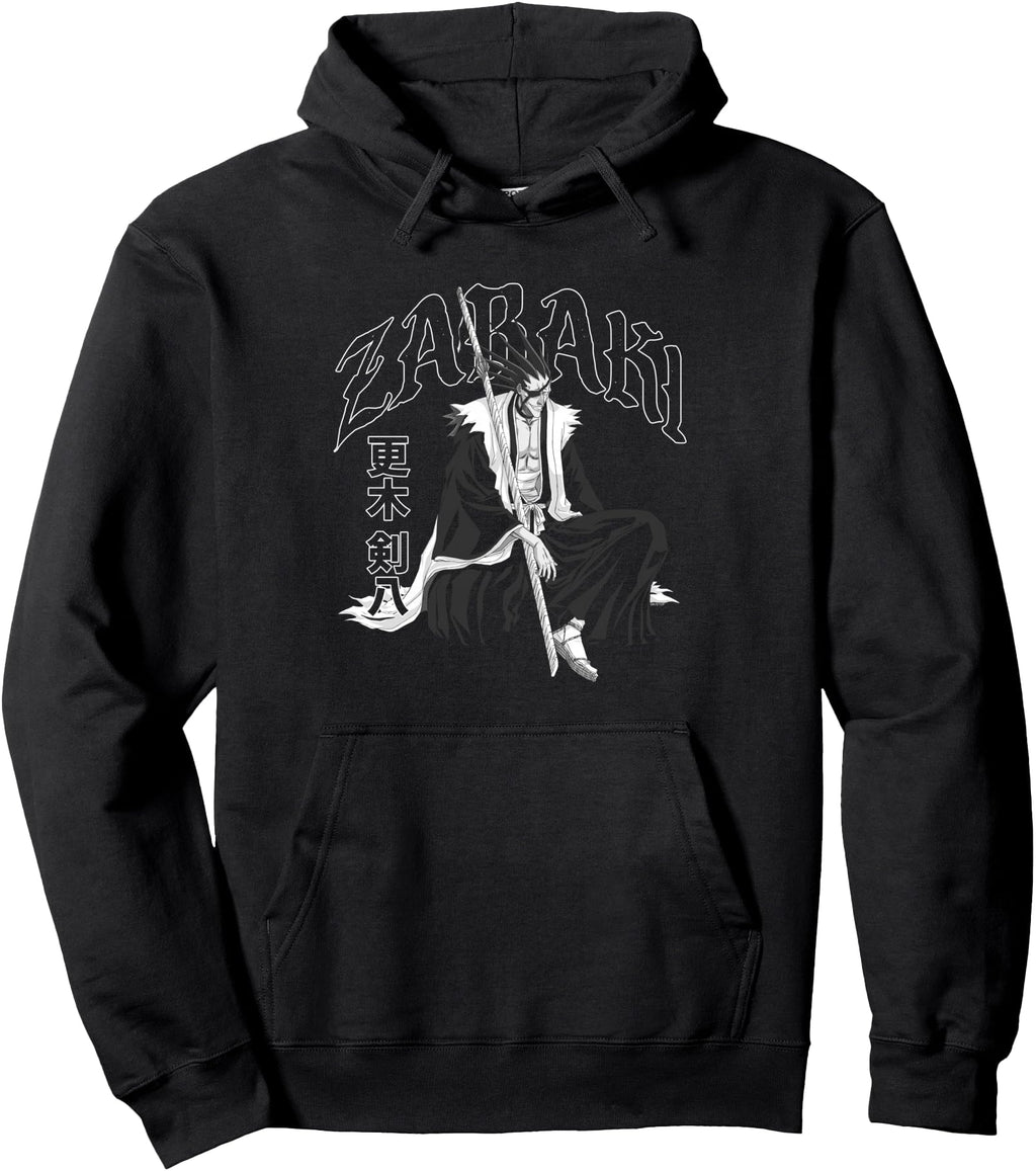 Handcrafted Bleach Zabaki Gothic T-Shirt - Aesthetic Graphic for Adults - T-Shirt, Sweatshirt, Hoodie