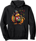 Handcrafted Thanksgiving Turkey Hoodie - Custom Art Print for Adults - T-Shirt, Sweatshirt, Hoodie