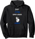 Original Just Who Loves Anime Who Hoodie - Minimalist Print Men Women - T-Shirt, Sweatshirt, Hoodie