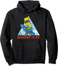 Simpsons Bart Simpson Snowboarding Sweatshirt - Custom Art Print Unisex - T-Shirt, Sweatshirt, Hoodie