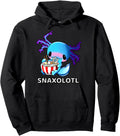Exclusive Axolotl Blue Snaxolotl Hoodie - Casual Everyday Wear Men Women - T-Shirt, Sweatshirt, Hoodie