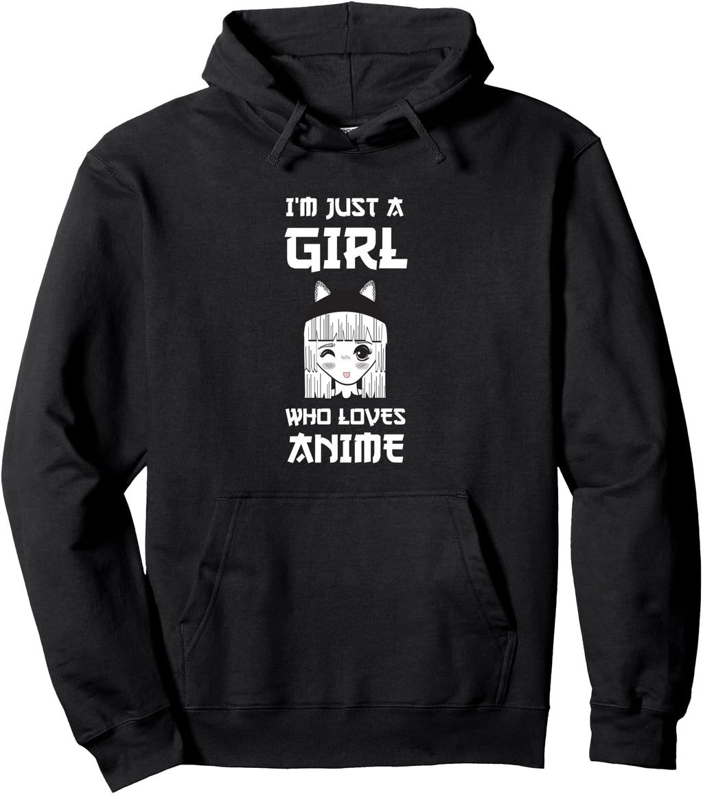 Anime Teens I M Just Who Loves Anime Sweatshirt - Trendy Graphic Men Women - T-Shirt, Sweatshirt, Hoodie