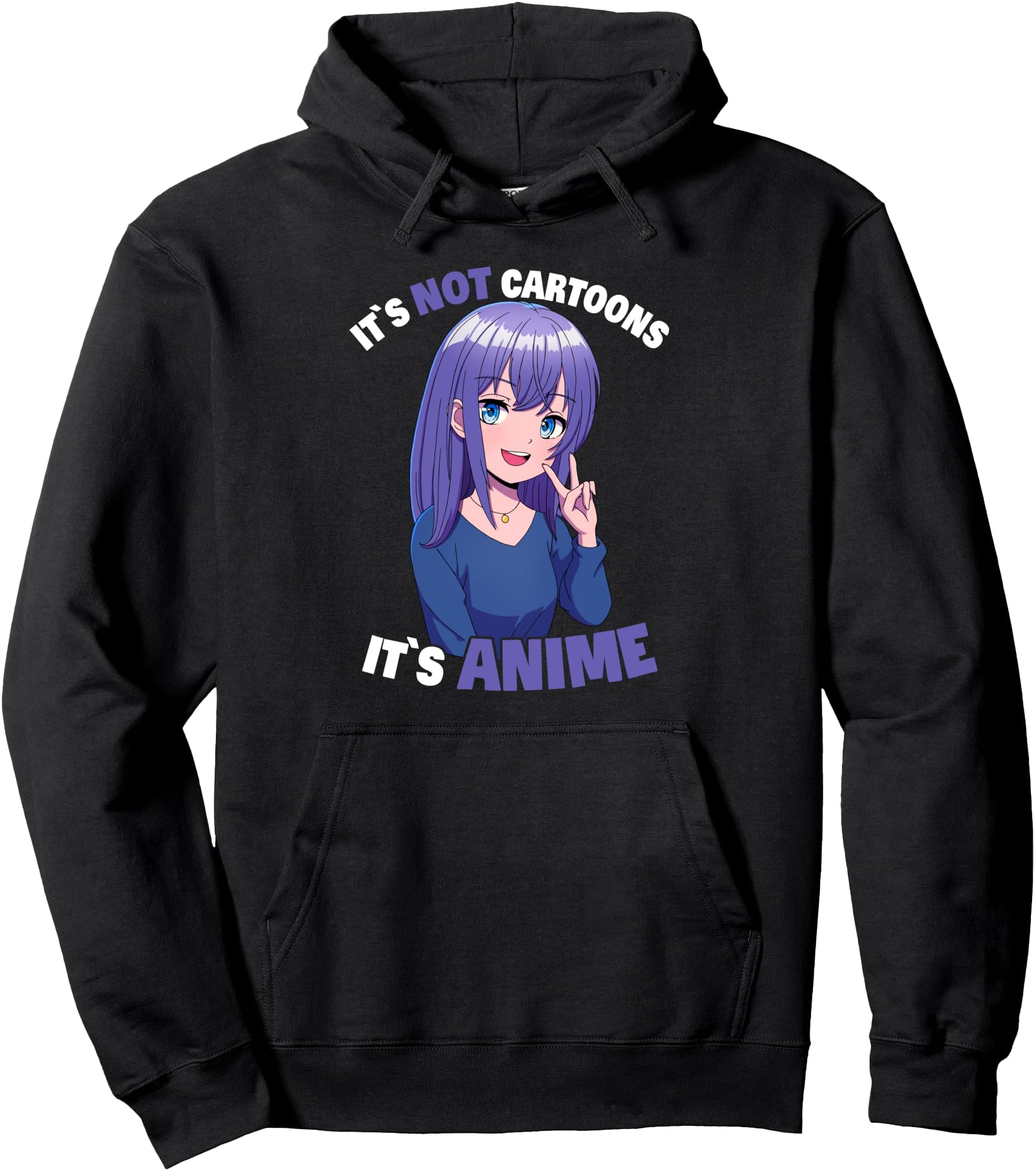 Handcrafted Anime It S Not Cartoons It T-Shirt - Trendy Graphic Men Women - T-Shirt, Sweatshirt, Hoodie