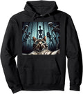 Cat Selfie Spooky Skeletons Sweatshirt - Aesthetic Graphic Unisex - T-Shirt, Sweatshirt, Hoodie