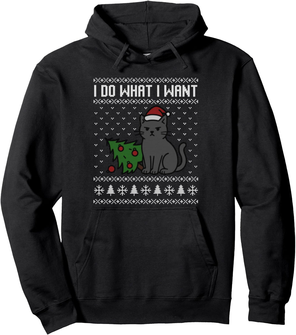 Handcrafted I Do What I Want Cat And Hoodie - Novelty Apparel Men Women - T-Shirt, Sweatshirt, Hoodie