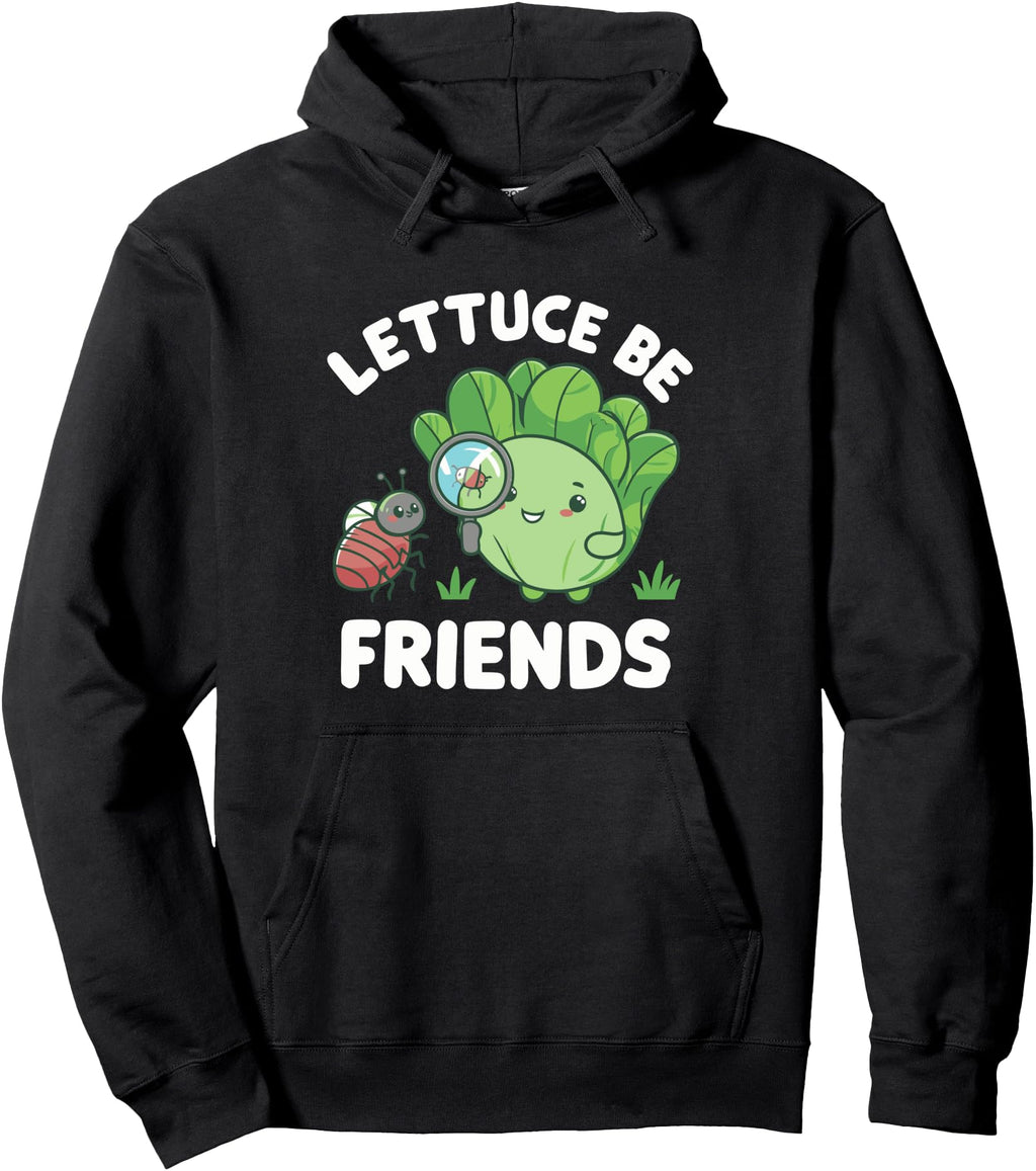 Authentic Lettuce Be Friends Exclusive T-Shirt - Fun Novelty Design Unisex - T-Shirt, Sweatshirt, Hoodie