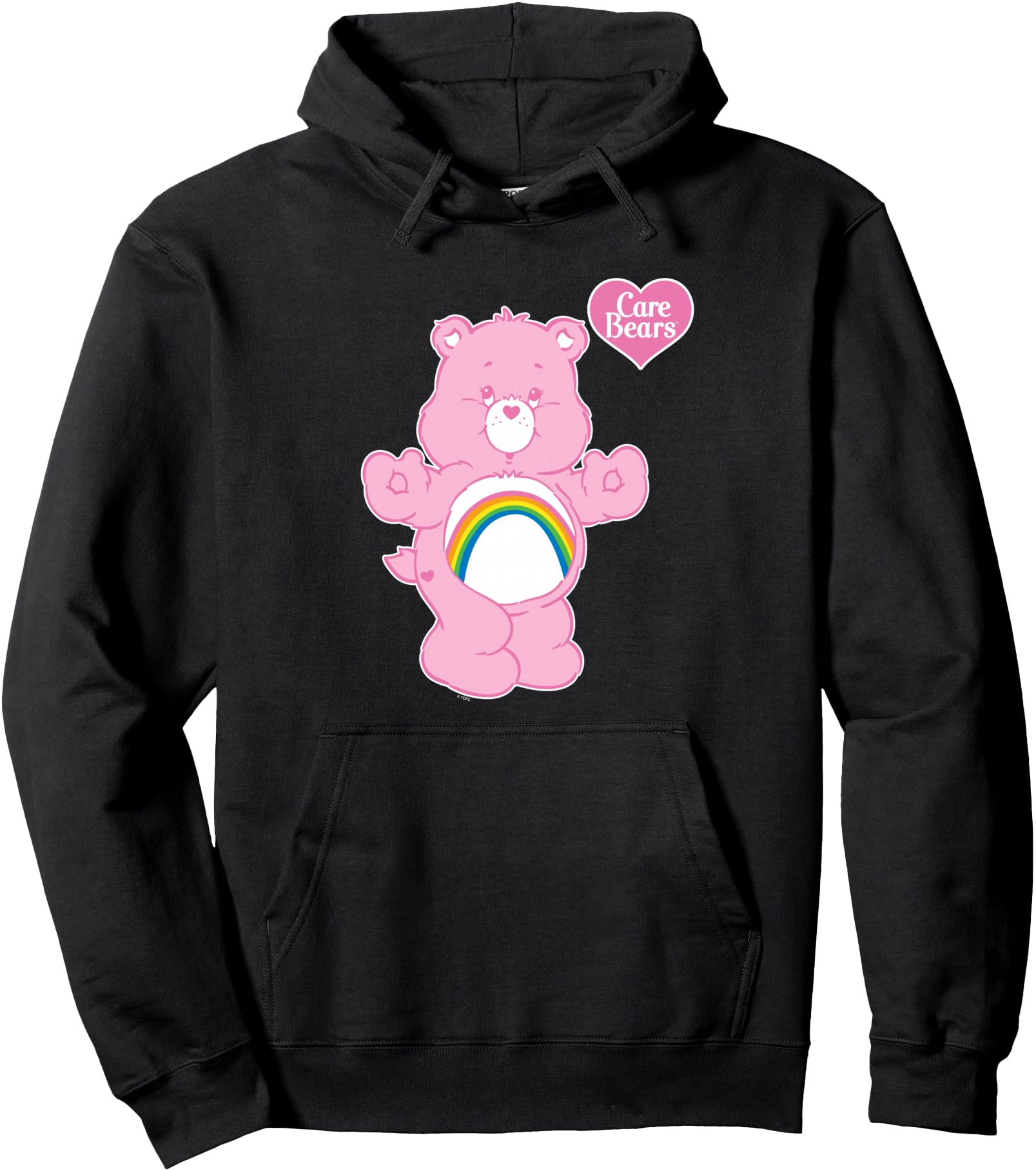 Exclusive Care Bears Cheer Bear Artist Hoodie - Graphic Print for Adults - T-Shirt, Sweatshirt, Hoodie