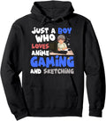 Sketching Doodling Artist Gaming Gamer Hoodie - Minimalist Print Men Women - T-Shirt, Sweatshirt, Hoodie