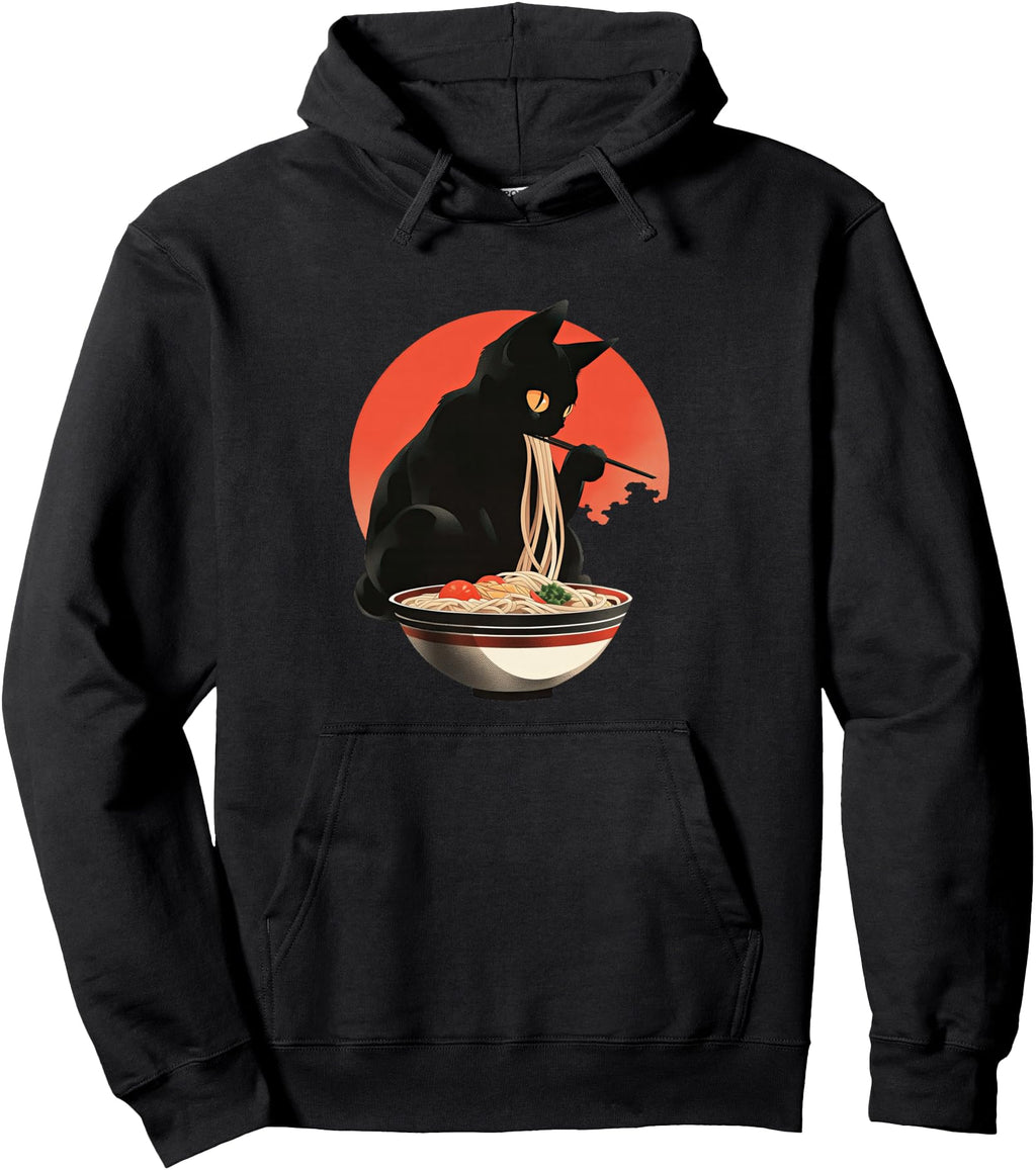 Exclusive Ramen Japanese Cat Japan T-Shirt - Novelty Apparel Men Women - T-Shirt, Sweatshirt, Hoodie