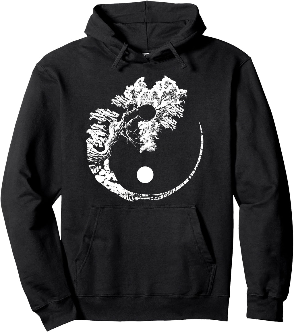 Bonsai Tree Zen Spirit Yin Yang Sweatshirt - Novelty Apparel Unisex - T-Shirt, Sweatshirt, Hoodie