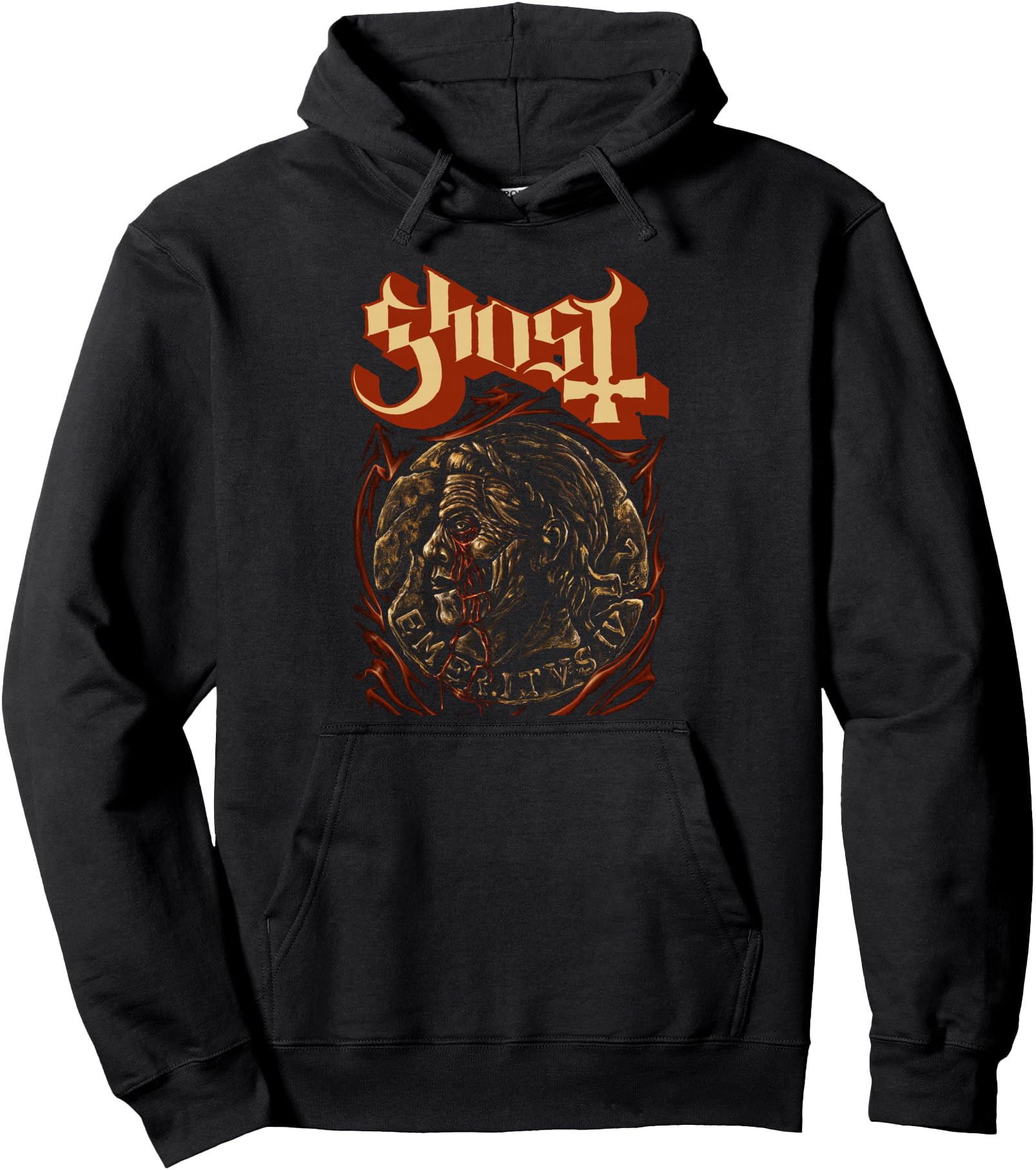 Ghost Mary Cross Thematic Rare Hoodie - Streetwear Style for Adults - T-Shirt, Sweatshirt, Hoodie