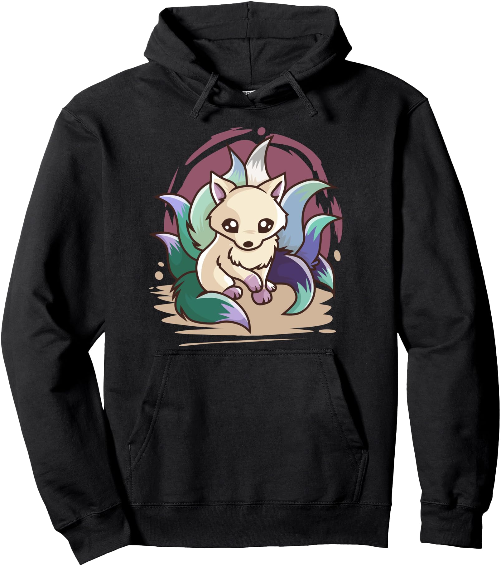 Handcrafted Gay Pride Flag Kitsune Lgbt T-Shirt - Trendy Graphic Unisex - T-Shirt, Sweatshirt, Hoodie
