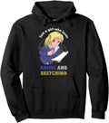 Handcrafted Just Who Loves Anime Sweatshirt - Minimalist Print for Adults - T-Shirt, Sweatshirt, Hoodie