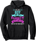Yes I M Yes I M Femboy Femboy Anime Hoodie - Fun Novelty Design Men Women - T-Shirt, Sweatshirt, Hoodie