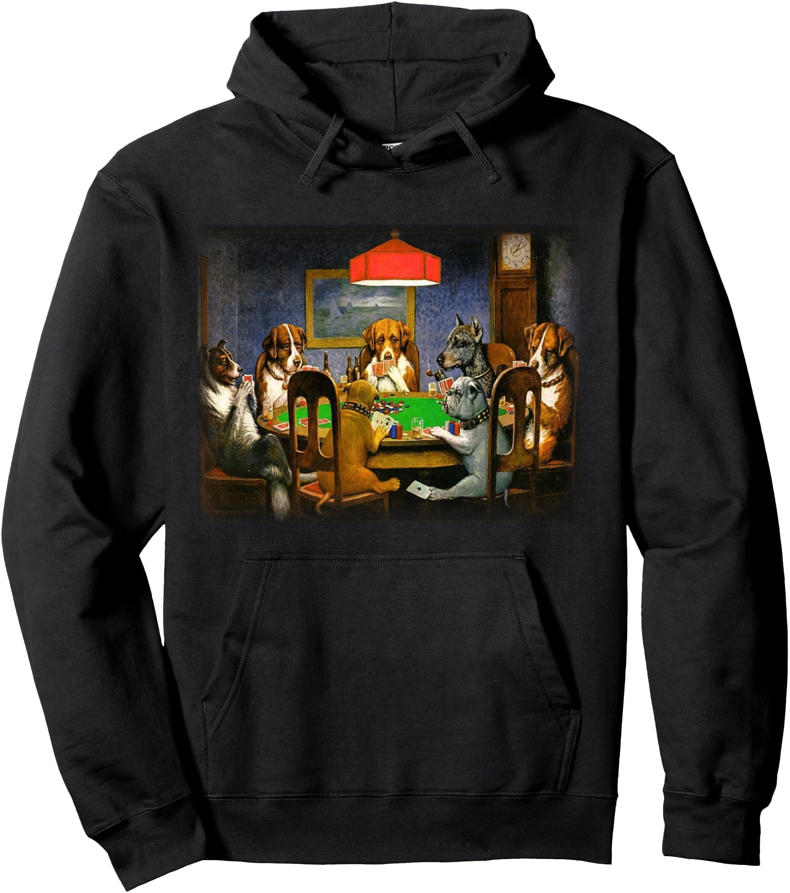 Authentic Dogs Playing Poker Friend Need T-Shirt - Unique Graphic Unisex - T-Shirt, Sweatshirt, Hoodie