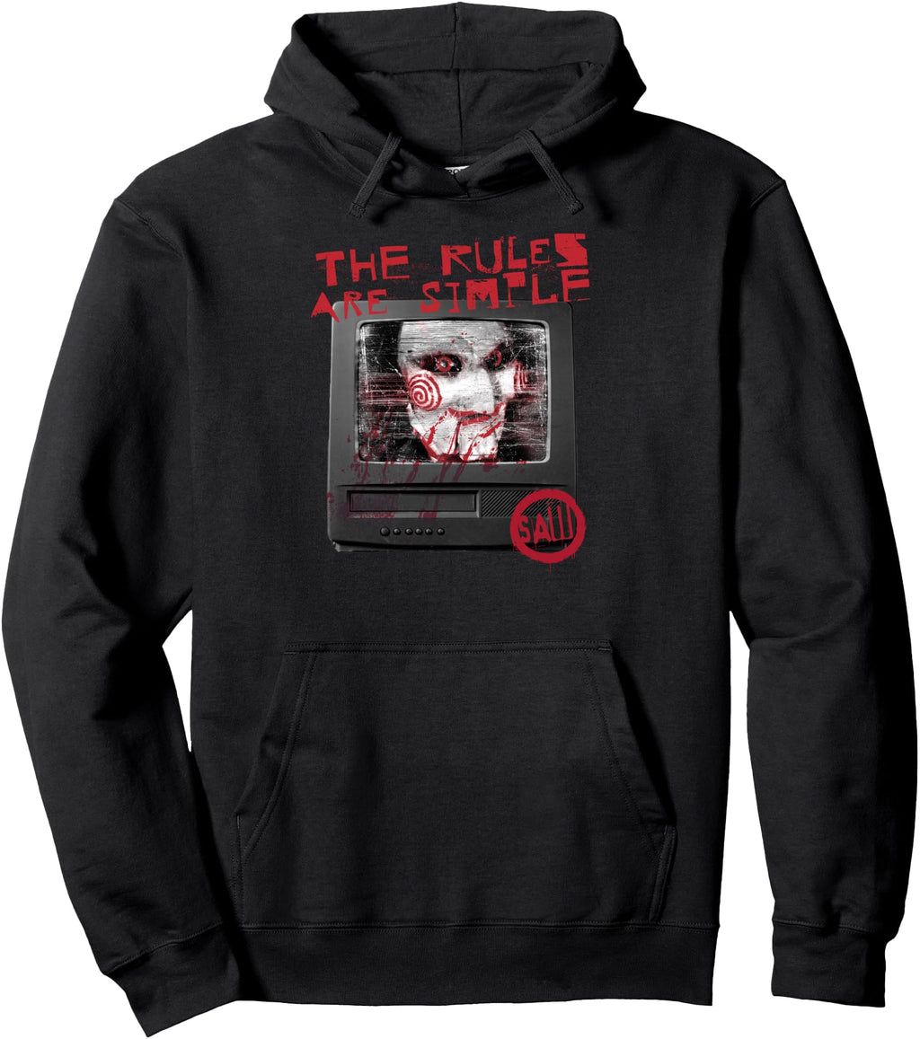 Exclusive Saw Front And Back Tv Tech T-Shirt - Trendy Graphic Men Women - T-Shirt, Sweatshirt, Hoodie