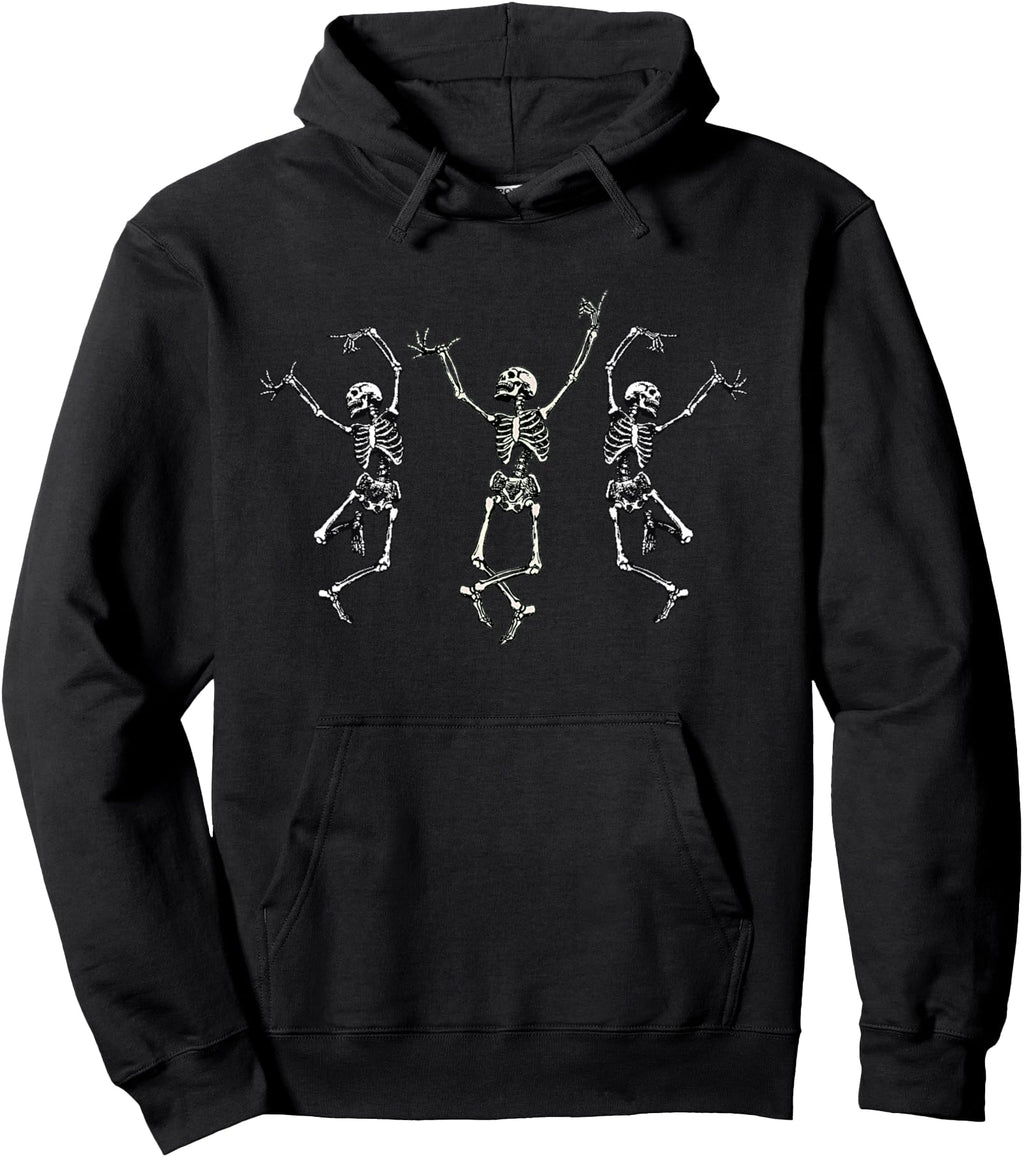Handcrafted Dancing Skeletons Artist T-Shirt - Streetwear Style for Adults - T-Shirt, Sweatshirt, Hoodie