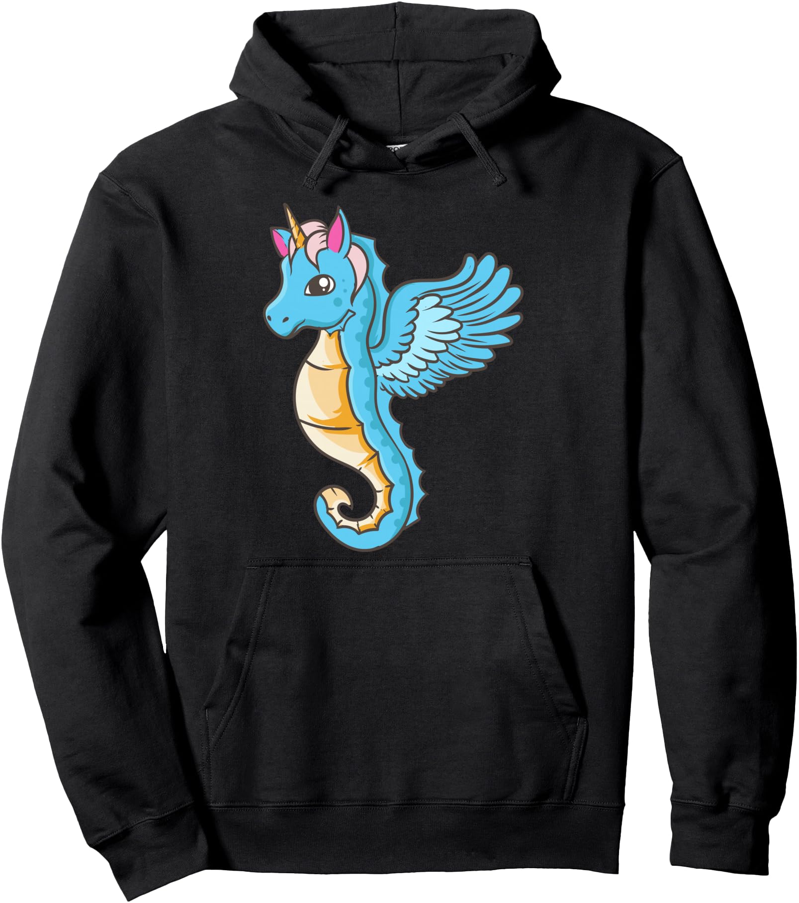 Sweet Seahorse Unicorn Kawaii Anime T-Shirt - Novelty Apparel Men Women - T-Shirt, Sweatshirt, Hoodie