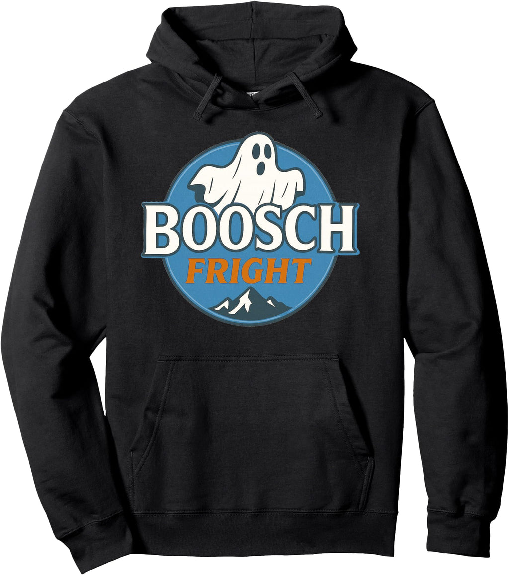 Exclusive Boosch Fright Halloween Ghost T-Shirt - Graphic Print Men Women - T-Shirt, Sweatshirt, Hoodie