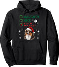 Rough Collie Dog Naughty Nice Tried T-Shirt - Custom Art Print for Adults - T-Shirt, Sweatshirt, Hoodie