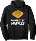 Powered Waffles Breakfast Waffles T-Shirt - Custom Art Print Men Women - T-Shirt, Sweatshirt, Hoodie