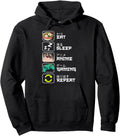 Original Eat Sleep Anime Gaming Sweatshirt - Minimalist Print Unisex - T-Shirt, Sweatshirt, Hoodie