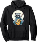 Raccoon Playing Guitar Rock N Roll T-Shirt - Fun Novelty Design Men Women - T-Shirt, Sweatshirt, Hoodie