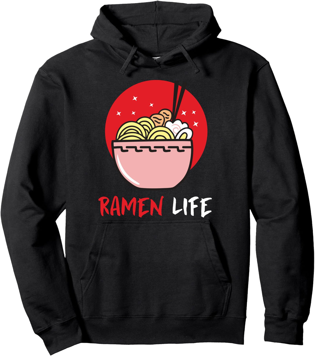 Ramen Life Noodles Kawaii Anime T-Shirt - Streetwear Style Men Women - T-Shirt, Sweatshirt, Hoodie
