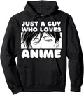 Anime Weeb Teen Just Guy Who Loves Sweatshirt - Trendy Graphic for Adults - T-Shirt, Sweatshirt, Hoodie