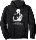 Exclusive Anti Social Japanese Anime T-Shirt - Streetwear Style for Adults - T-Shirt, Sweatshirt, Hoodie