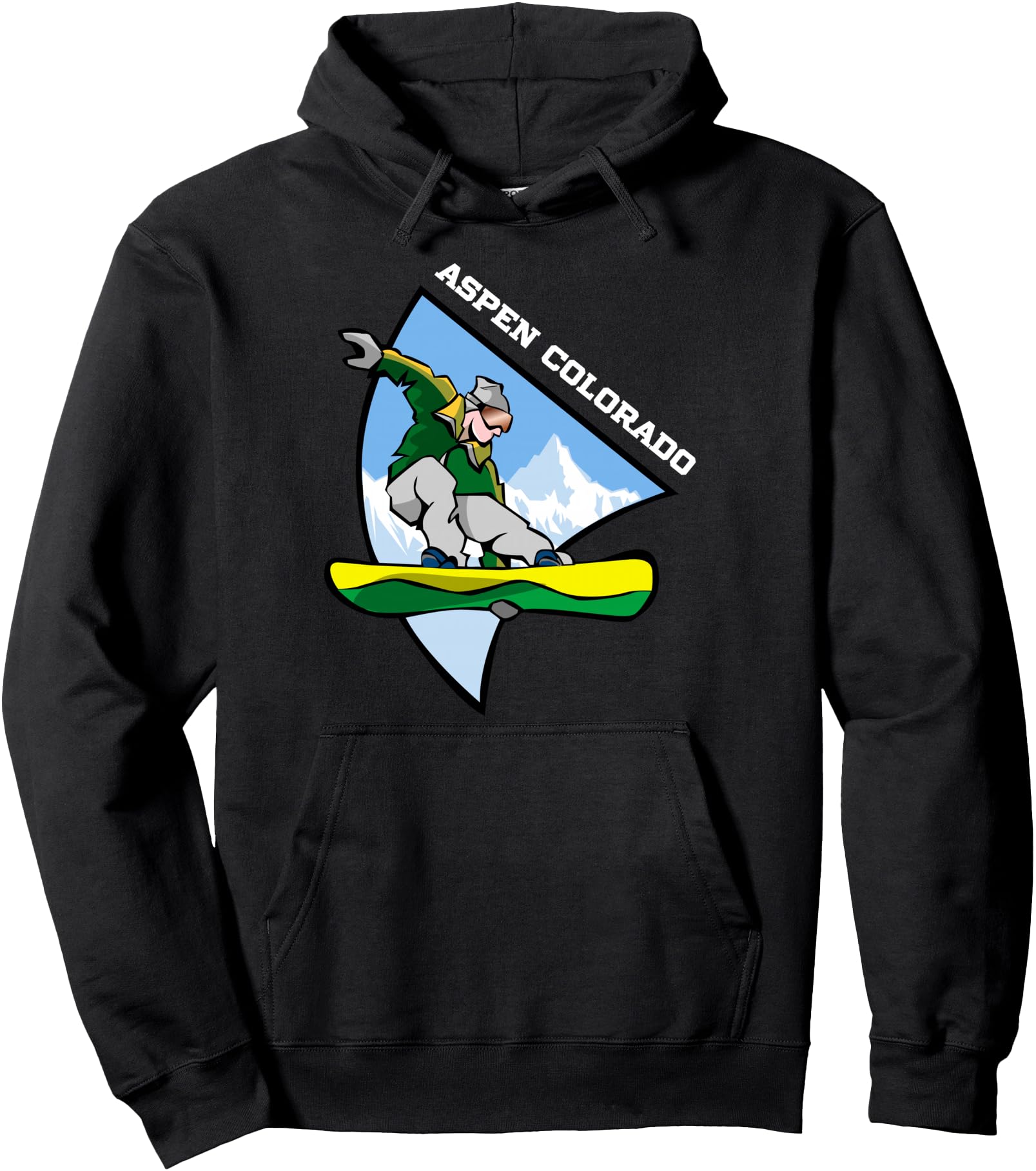 Original Aspen Colorado Sweatshirt - Custom Art Print Men Women - T-Shirt, Sweatshirt, Hoodie