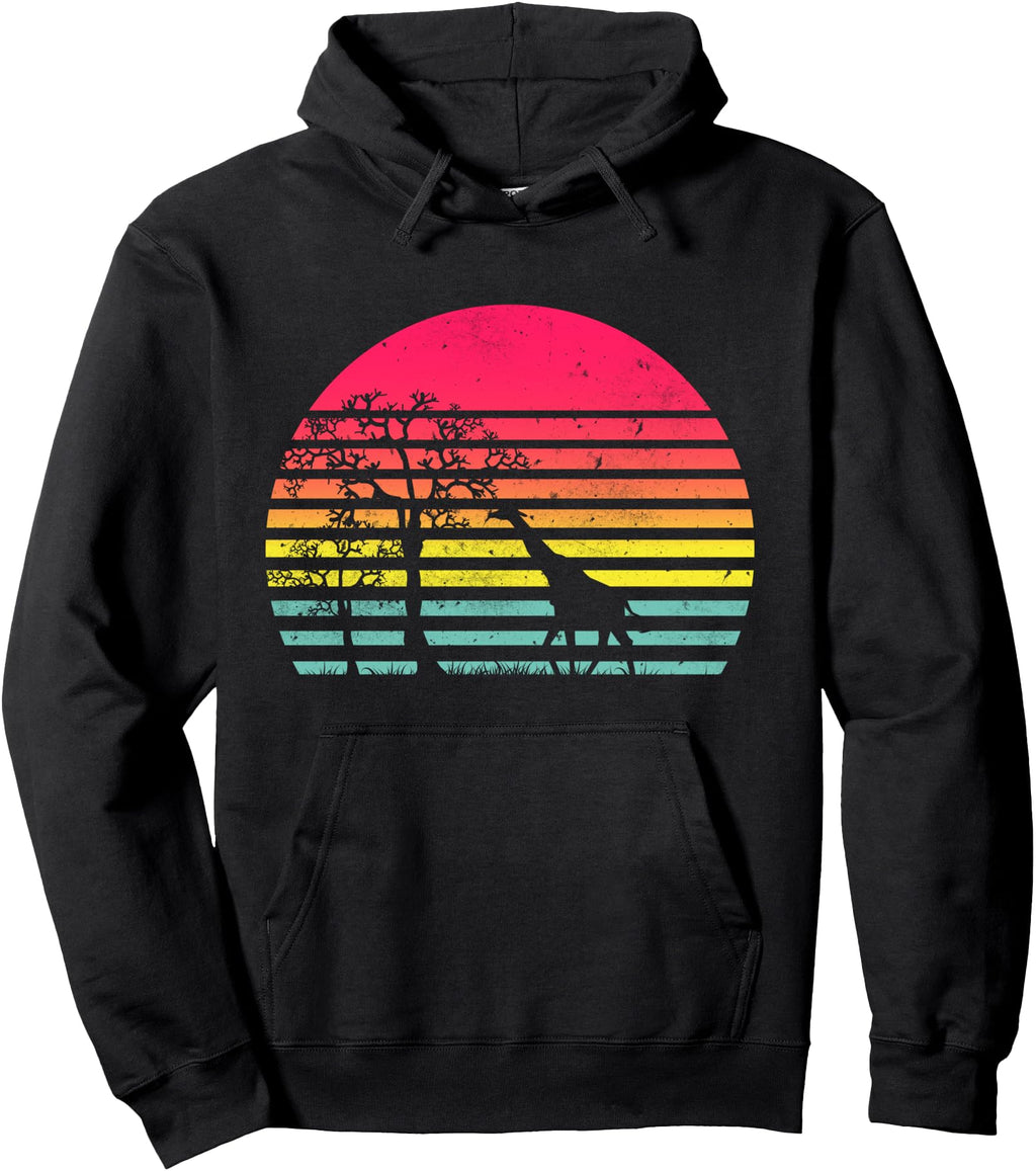 Original Giraffe Sunset Giraffe Lovers T-Shirt - Unique Graphic Men Women - T-Shirt, Sweatshirt, Hoodie