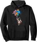 Original Galaxy Space Astronaut Holding Hoodie - Trendy Graphic Men Women - T-Shirt, Sweatshirt, Hoodie
