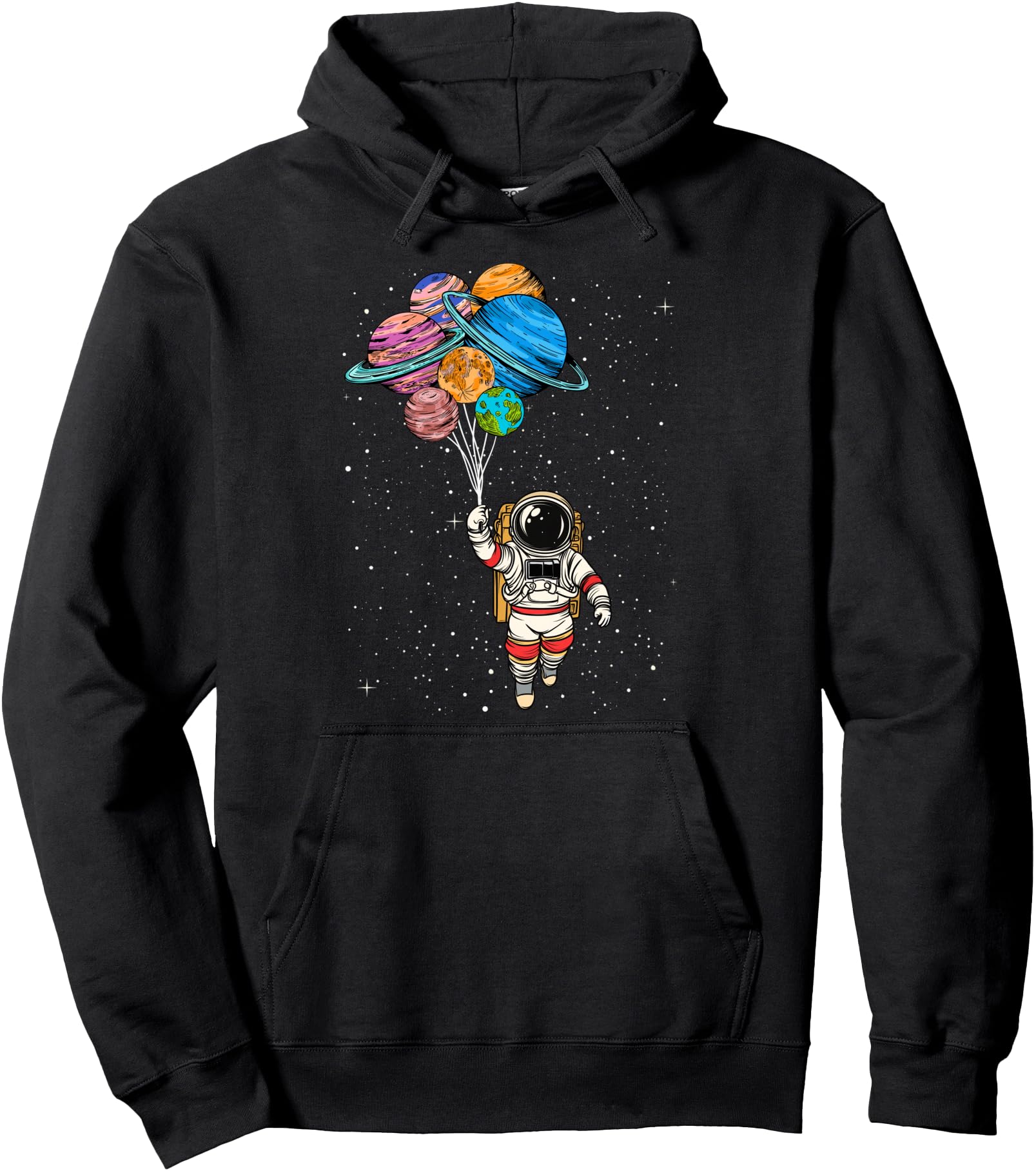 Original Galaxy Space Astronaut Holding Hoodie - Trendy Graphic Men Women - T-Shirt, Sweatshirt, Hoodie