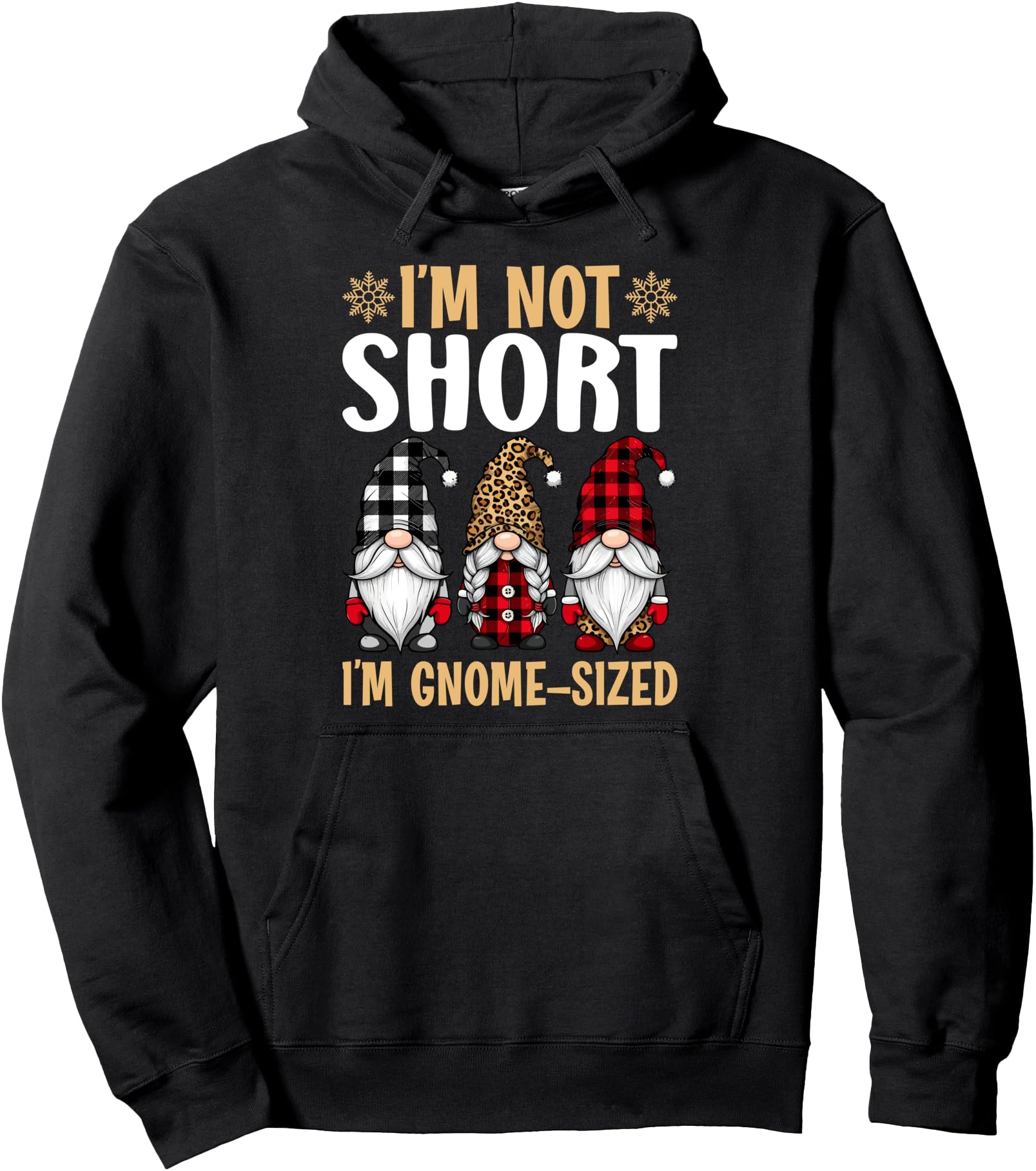 Original I M Not Short I M Gnome Sized T-Shirt - Novelty Apparel Unisex - T-Shirt, Sweatshirt, Hoodie