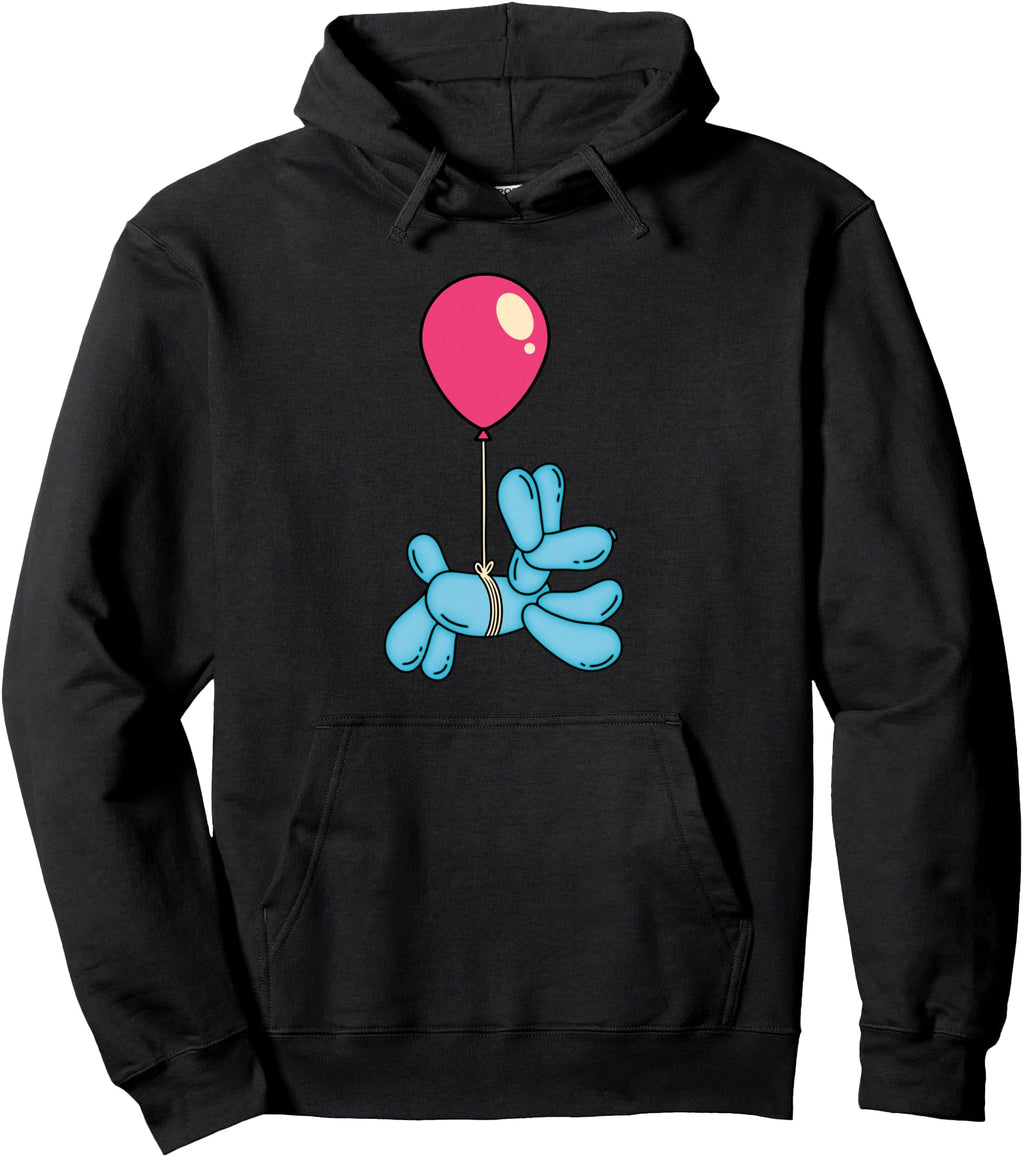 Exclusive Balloon Animal Party Balloon Hoodie - Unique Graphic for Adults - T-Shirt, Sweatshirt, Hoodie