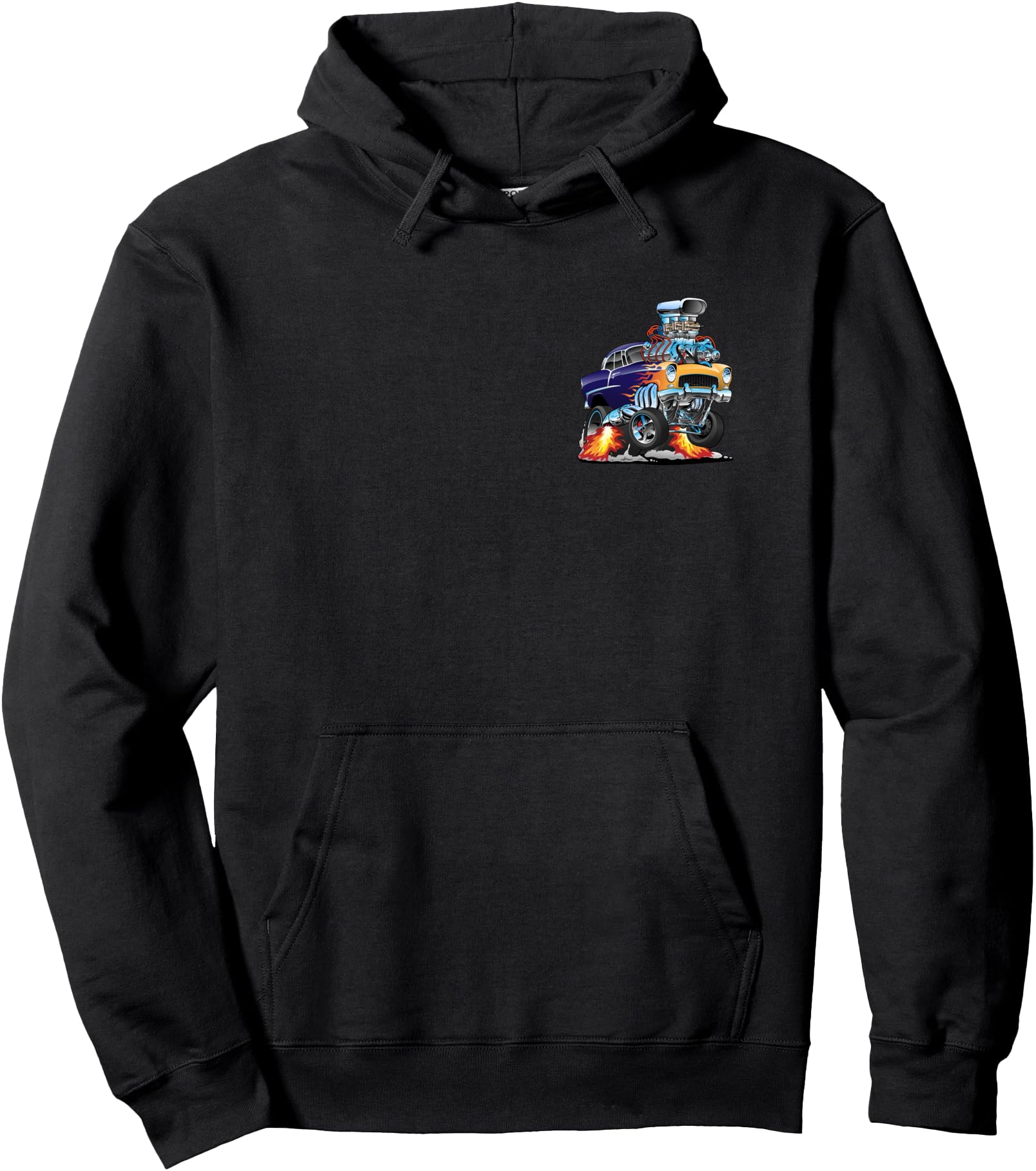 Exclusive Speed Shop Hotrod Muscle T-Shirt - Custom Art Print for Adults - T-Shirt, Sweatshirt, Hoodie