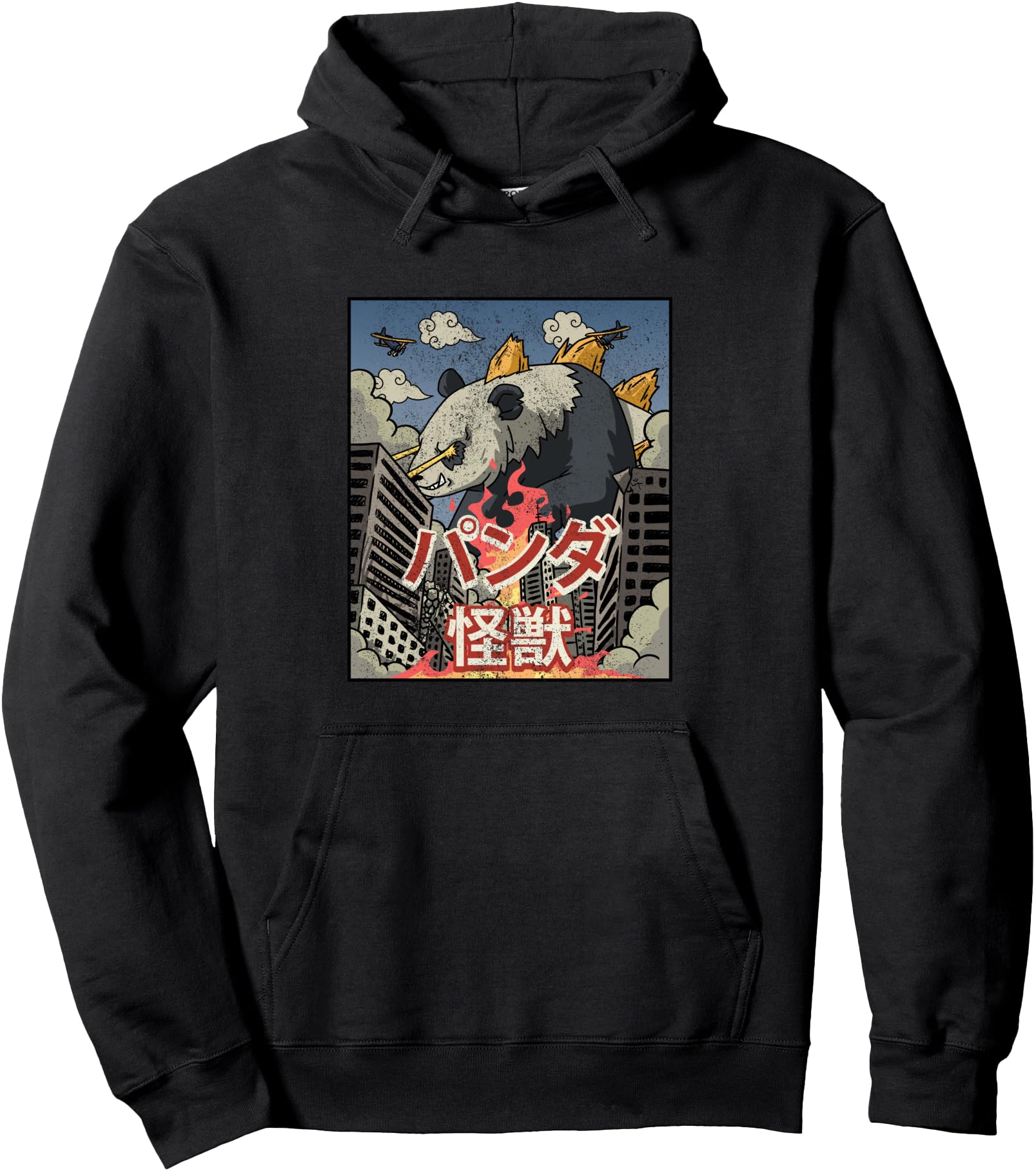 Exclusive Kaiju Panda Japanese Aesthetic T-Shirt - Custom Art Print Unisex - T-Shirt, Sweatshirt, Hoodie