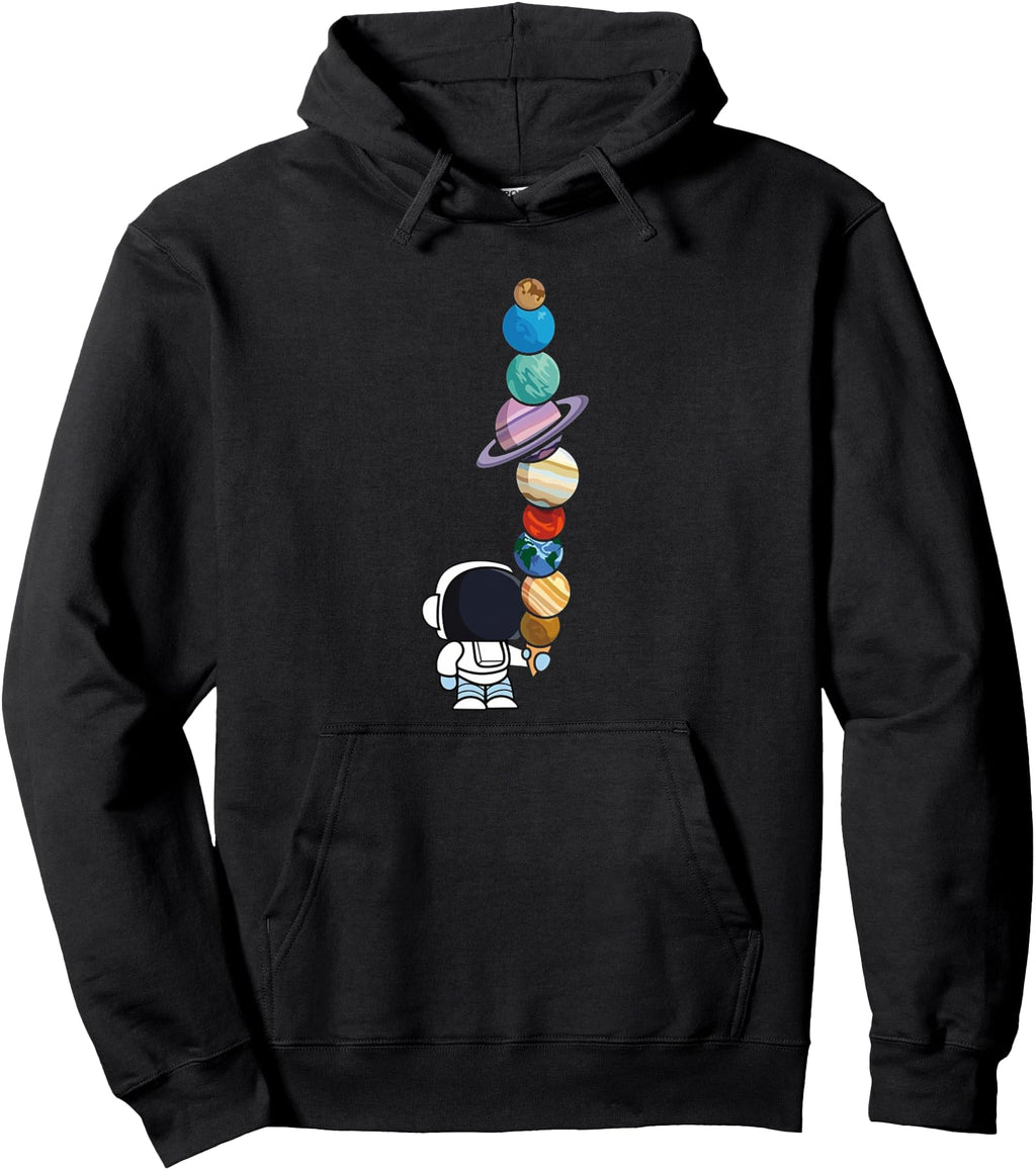 Original Astronaut Holding Planet Hoodie - Aesthetic Graphic Men Women - T-Shirt, Sweatshirt, Hoodie