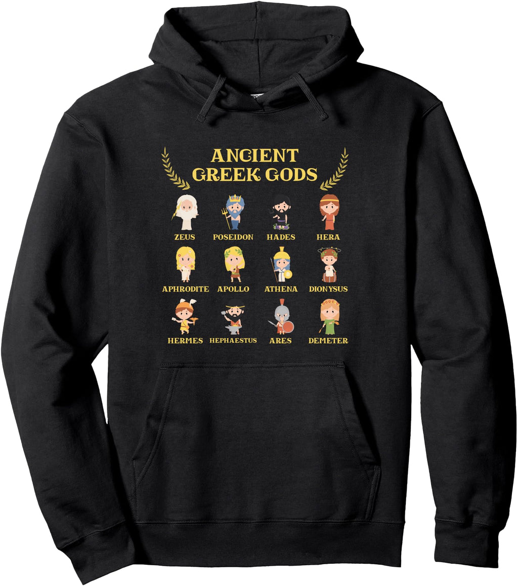 Handcrafted Greek Mythology Ancient Hoodie - Novelty Apparel Men Women - T-Shirt, Sweatshirt, Hoodie