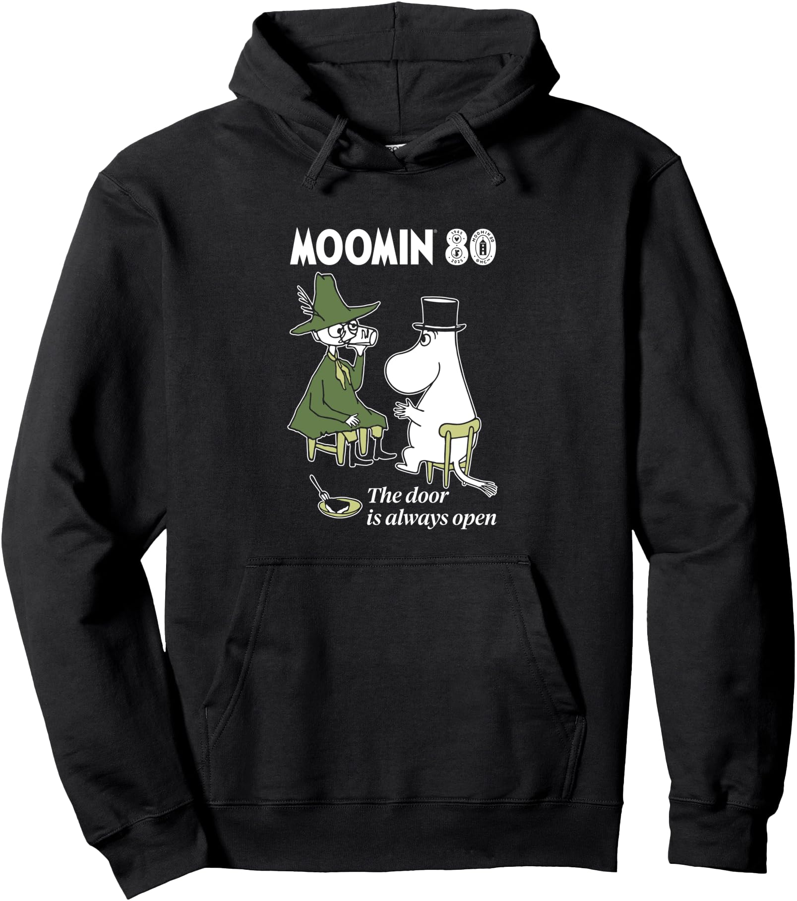Authentic Moomin 80Th Anniversary T-Shirt - Trendy Graphic Unisex - T-Shirt, Sweatshirt, Hoodie