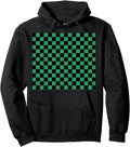 Authentic Green Checkered Anime Exclusive T-Shirt - Trendy Graphic Unisex - T-Shirt, Sweatshirt, Hoodie