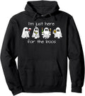Original I M Just Here Boos Halloween Ghost T-Shirt - Graphic Print Unisex - T-Shirt, Sweatshirt, Hoodie