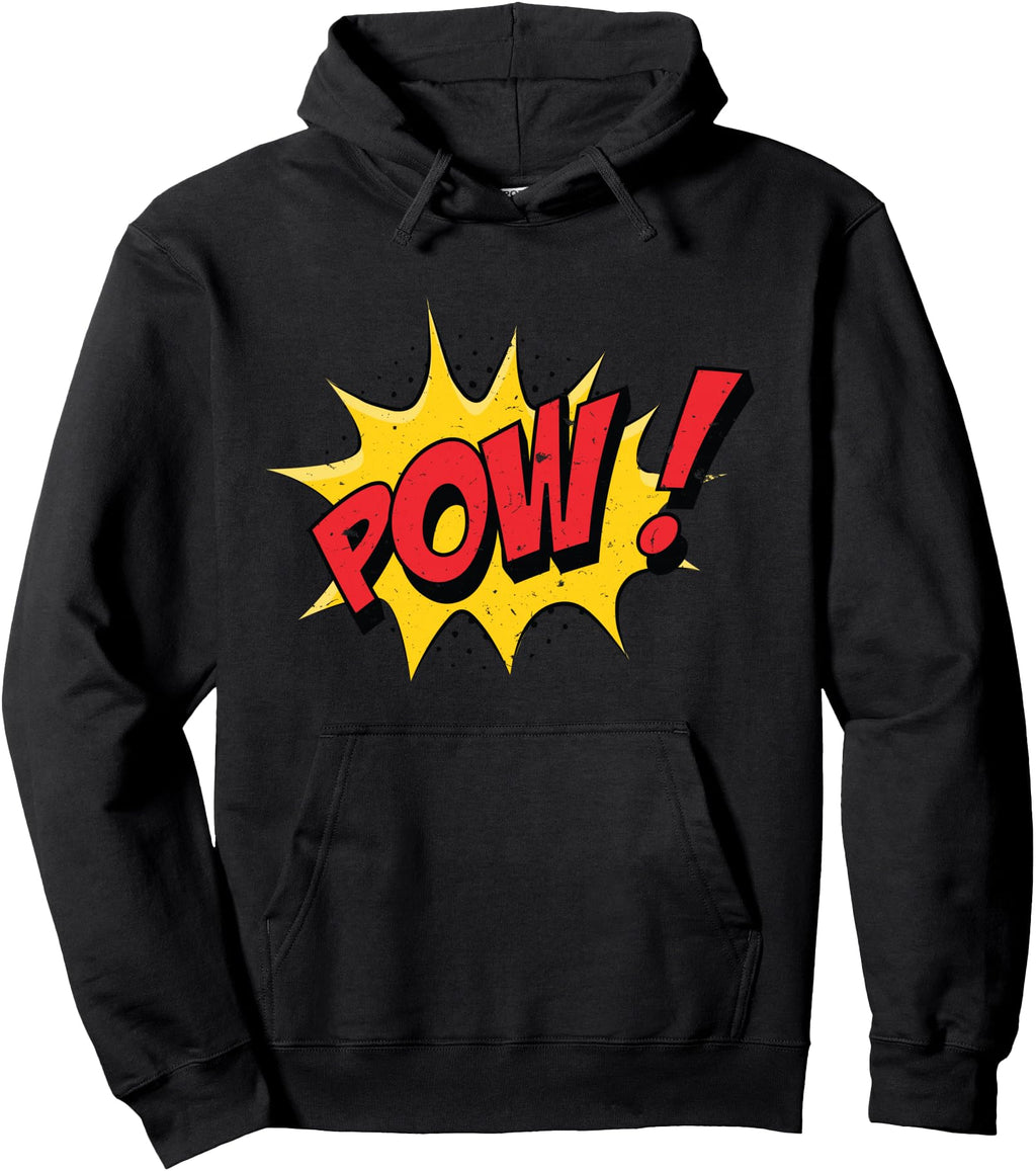 Pow Comic Book Cartoon Pop Art Sweatshirt - Graphic Print for Adults - T-Shirt, Sweatshirt, Hoodie