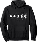 Original Iconka Phases Cat Moon T-Shirt - Fun Novelty Design Men Women - T-Shirt, Sweatshirt, Hoodie