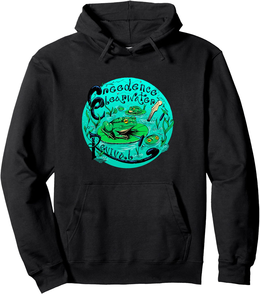 Creedence Clearwater Revival Frog T-Shirt - Aesthetic Graphic Men Women - T-Shirt, Sweatshirt, Hoodie