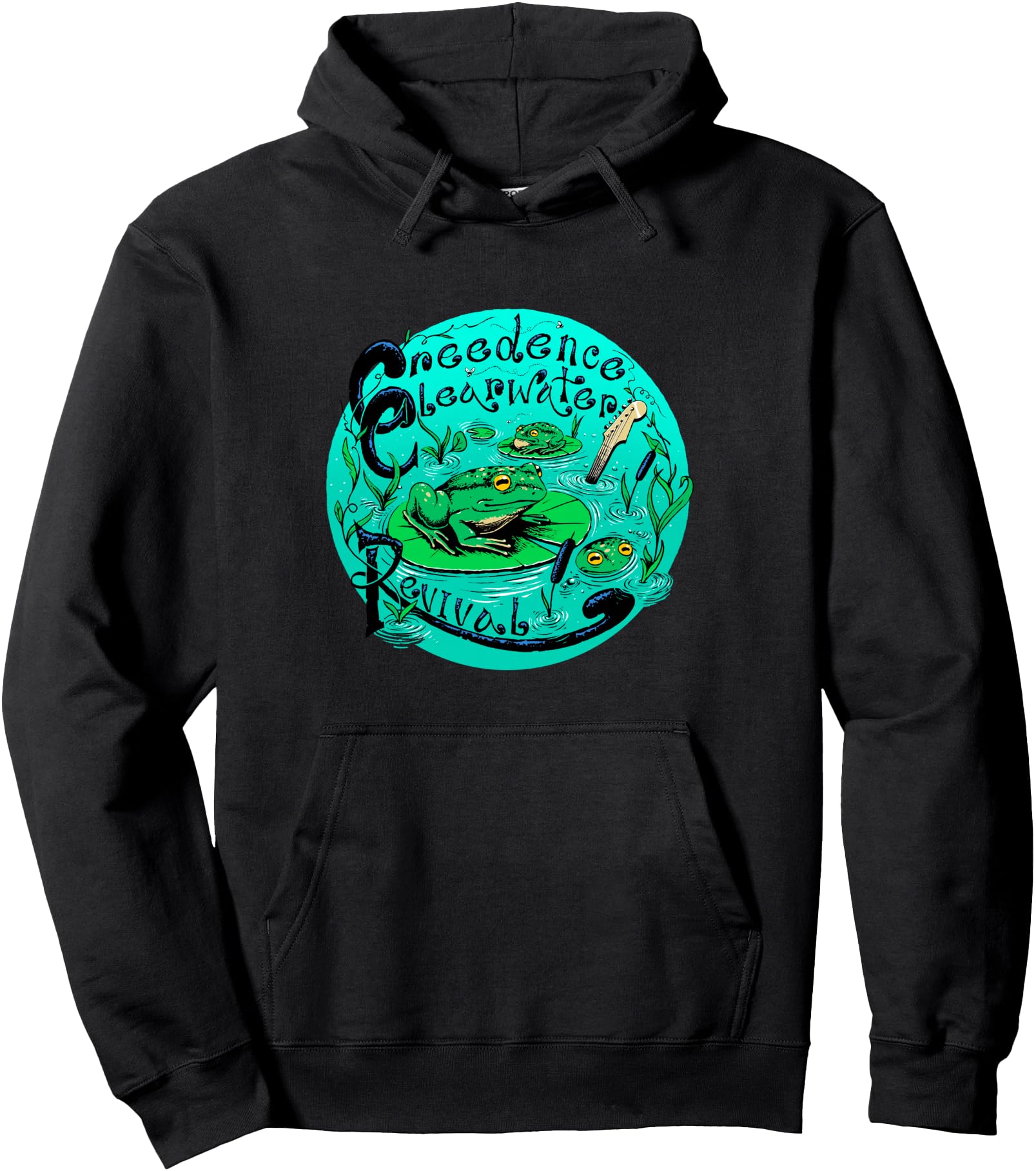 Creedence Clearwater Revival Frog T-Shirt - Aesthetic Graphic Men Women - T-Shirt, Sweatshirt, Hoodie