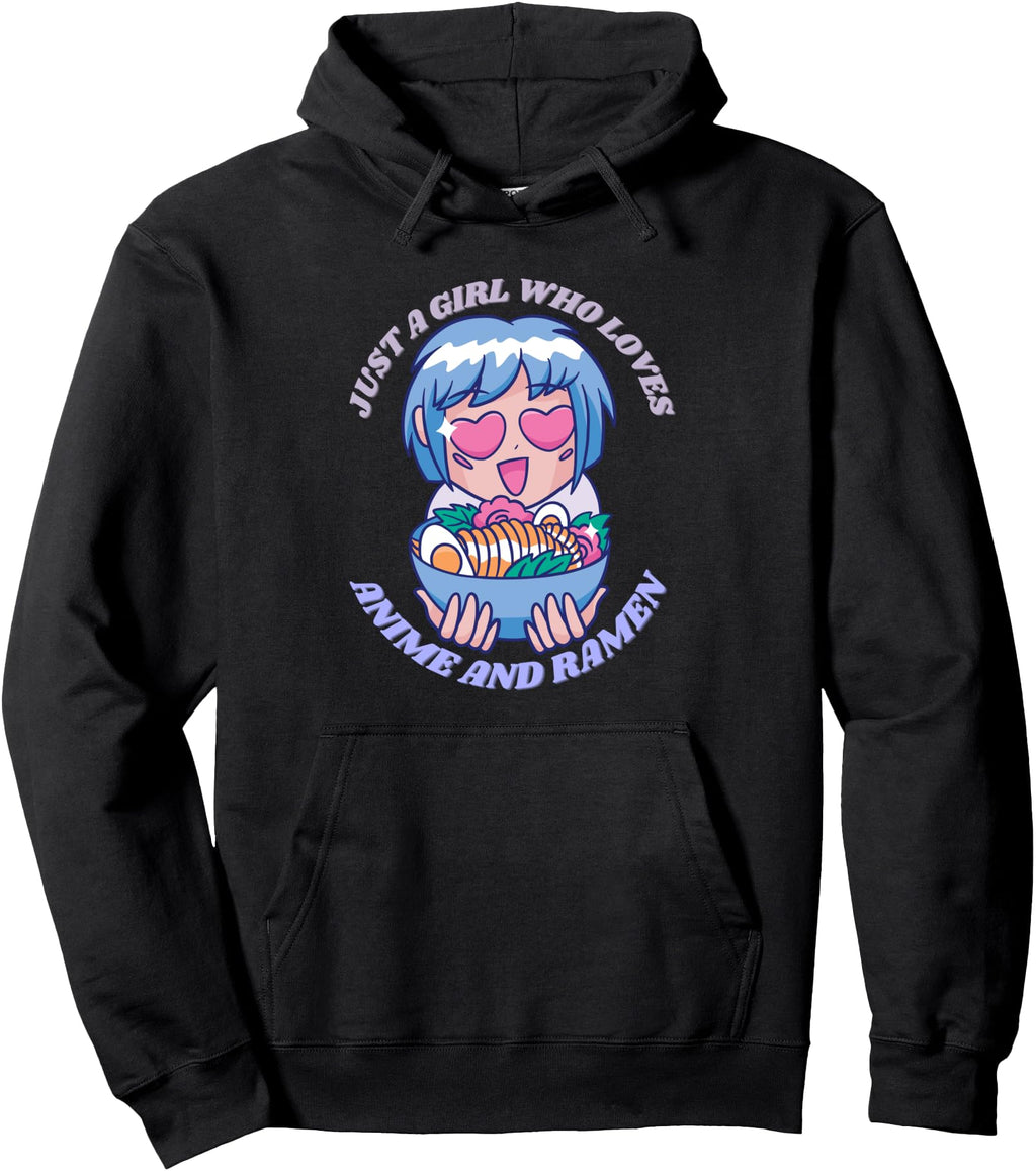 Original Just Who Loves Anime Sweatshirt - Fun Novelty Design for Adults - T-Shirt, Sweatshirt, Hoodie