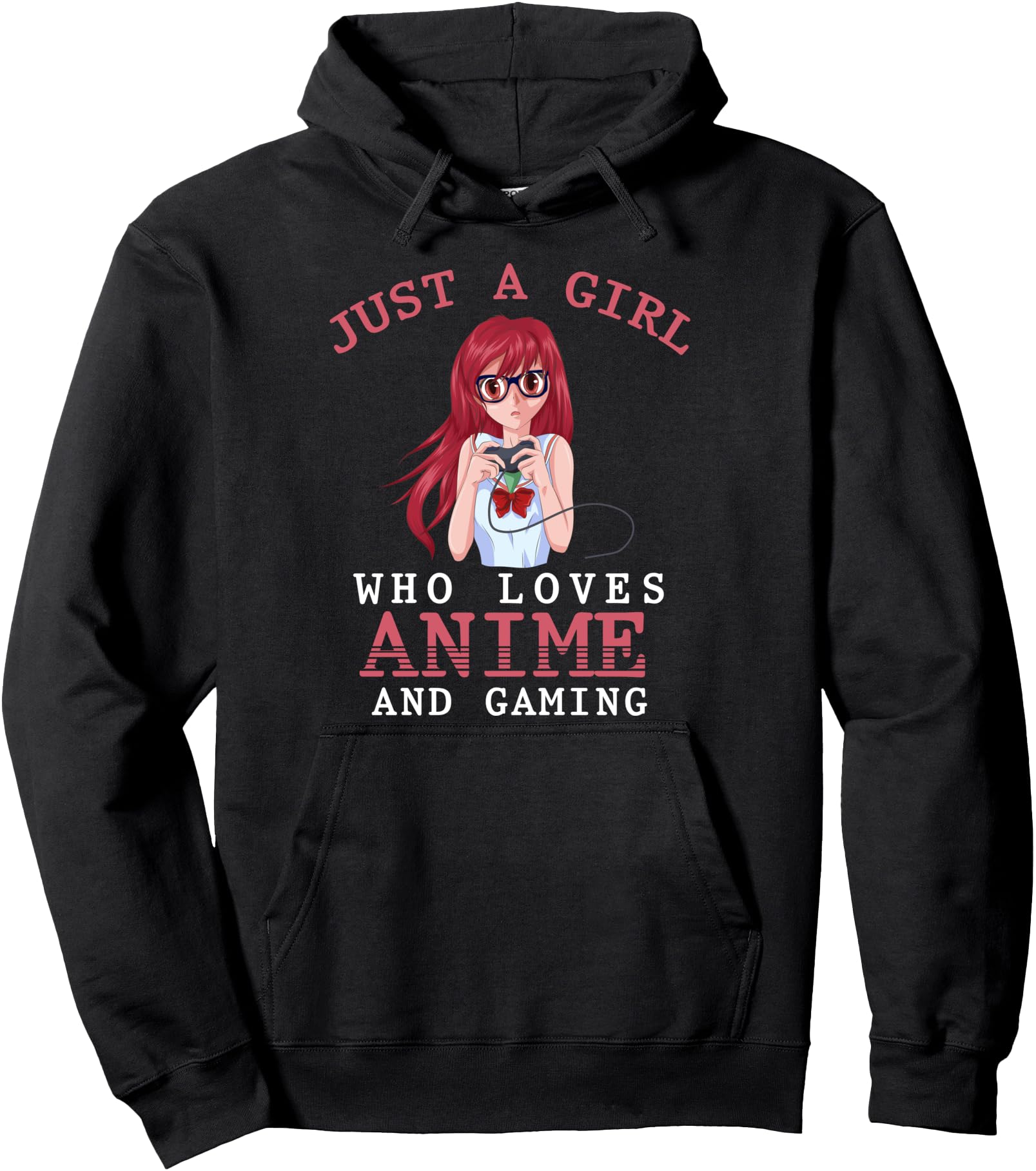 Original Just Who Loves Anime And Sweatshirt - Casual Everyday Wear Unisex - T-Shirt, Sweatshirt, Hoodie